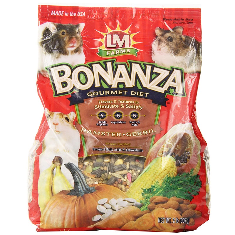 bonanza hamster food