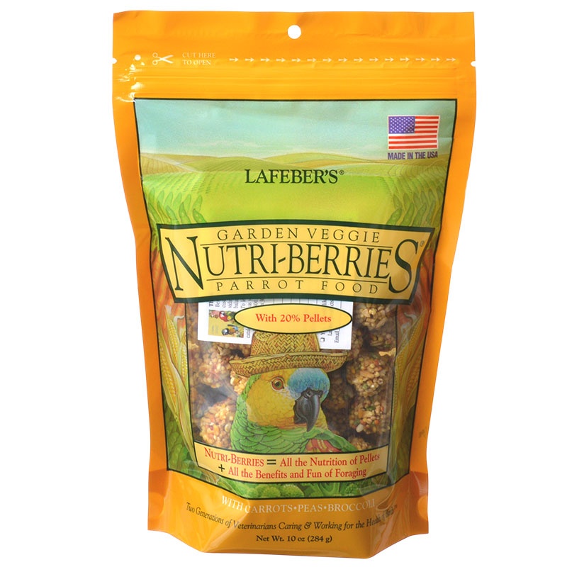 Lafeber Garden Veggie Nutri-Berries - Parrot Food 10 oz