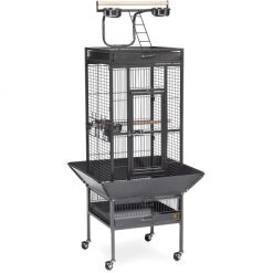 Prevue Select Bird Cage Play Top - Black