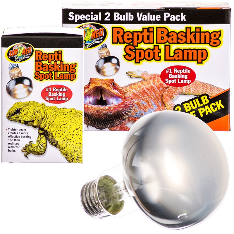 zoo med basking spot lamp 100w