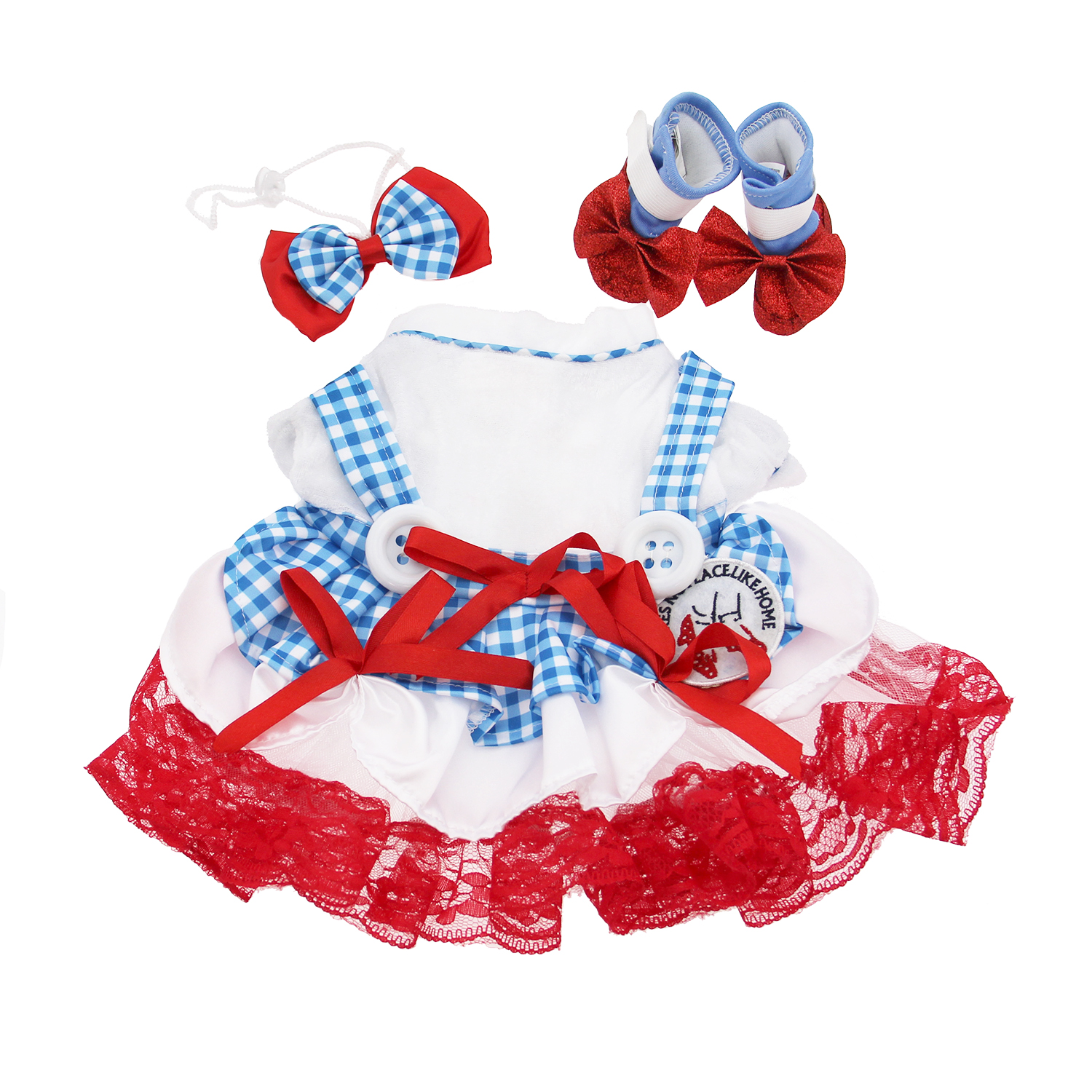 Wizard of Oz Dorothy Dog or Cat Pet Halloween Costume by Rubies - Image 6