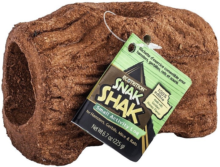 Ecotrition 3 in 1 Edible Snack Shak Activity Log - Small Animal Hide - Image 2