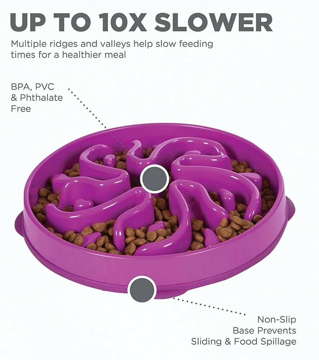 Fun Feeder Slo Dog Bowl by Outward Hound - Image 4