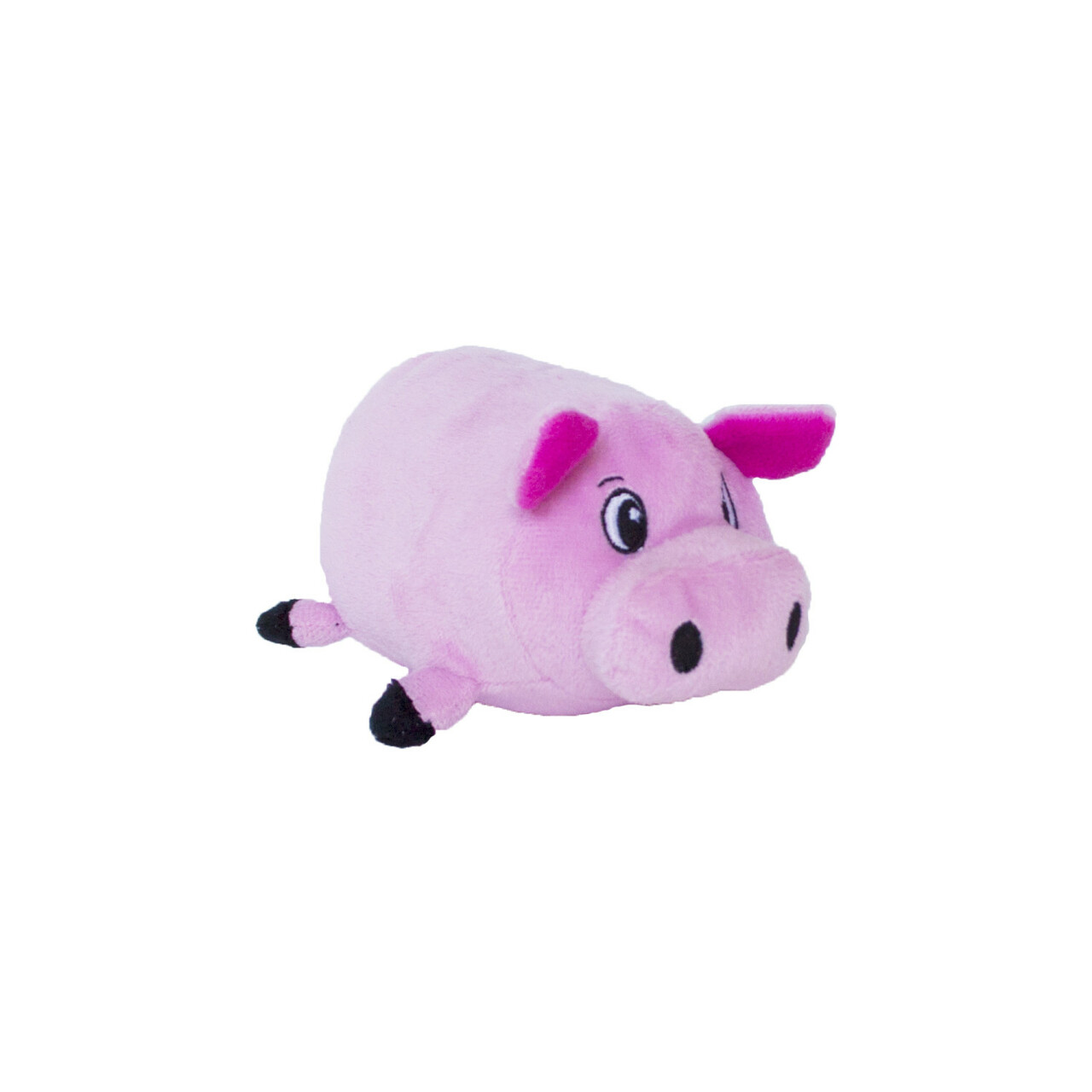 Outward Hound Fattiez Pink Pig Small Squeaker Dog Toy