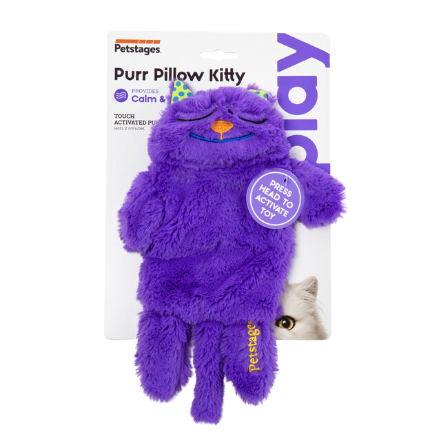 Purr Pillow Kitty Plush Cat Toy by Petstages