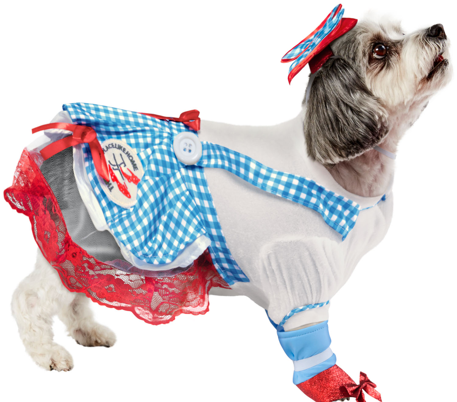 Wizard of Oz Dorothy Dog or Cat Pet Halloween Costume by Rubies - Image 4