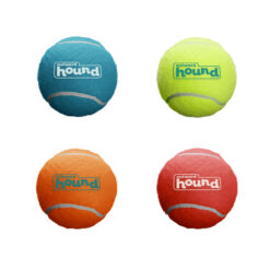 Outward Hound Squeaker Ballz (Tennis Ball) Fetch Dog Toy Premium Rubber
