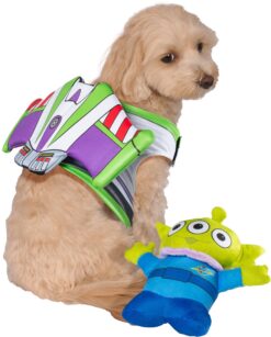Rubies Buzz Lightyear Halloween Pet Costume & Toy Set