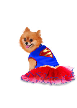 Rubies DC Comic Medium Supergirl Tutu Pet Costume
