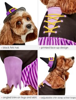 Rubies Pet Halloween Witch Costume - Image 5