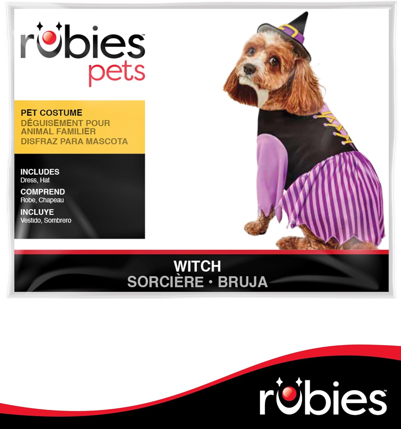 Rubies Pet Halloween Witch Costume - Image 6