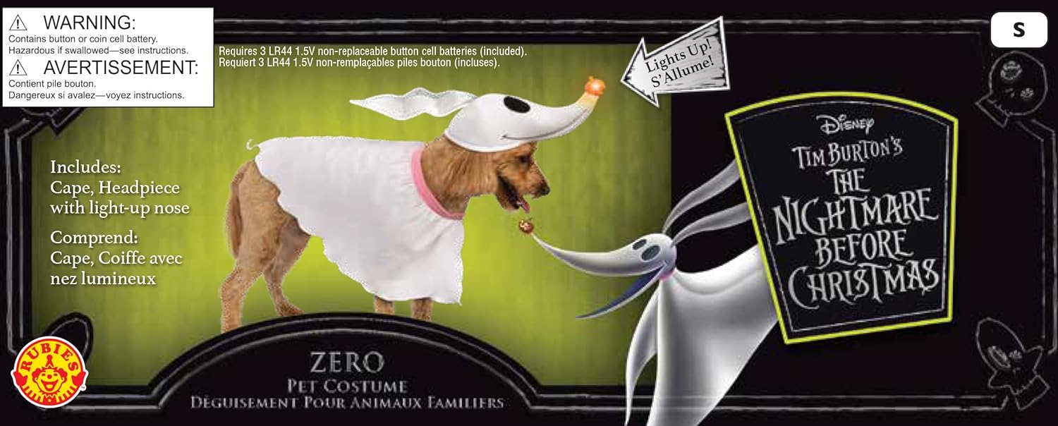 Rubies Nightmare Before Christmas Zero Pet Costume - Image 7